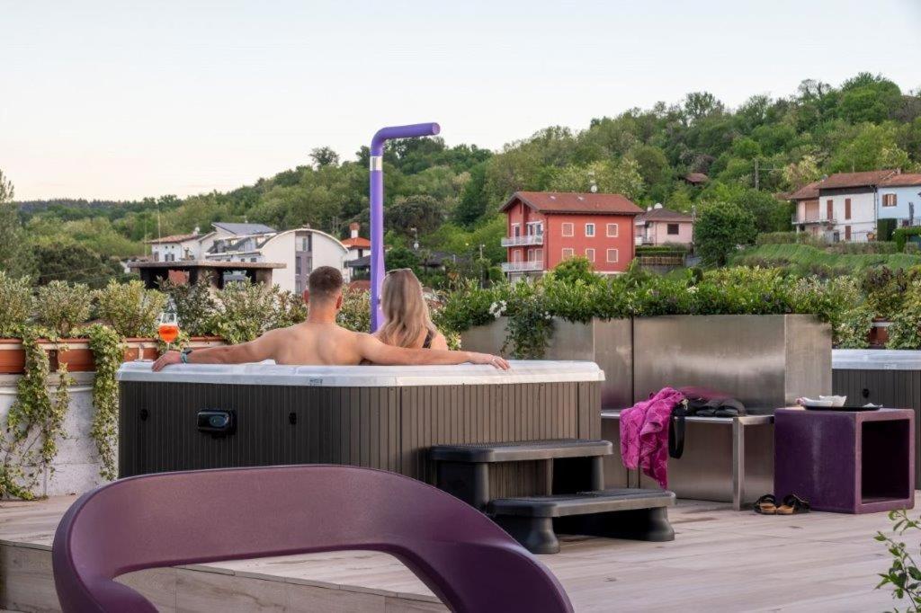 Hotel Le Palme (Adults Only) Dormelletto Exterior foto